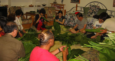 Scene from recent healing retreat -