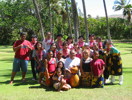 Scene from recent healing retreat -