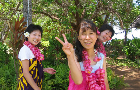 Scene from recent healing retreat -